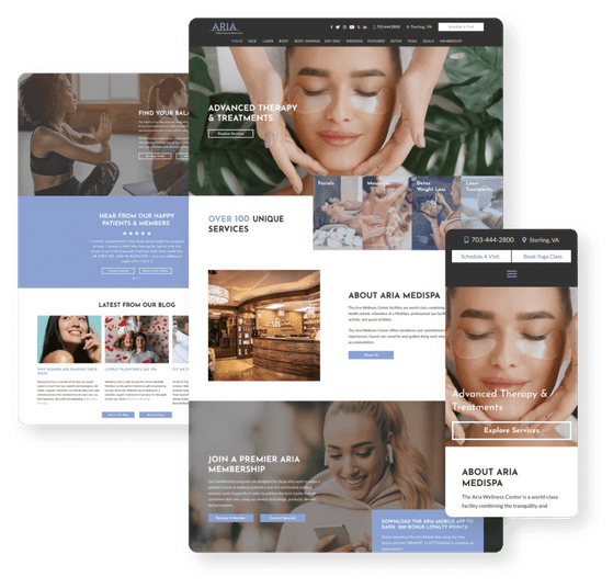 aria-medspa-website